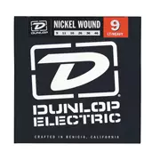 Dunlop Cordes de guitare électrique en acier nickelé, partie supérieure légère/partie inférieure lourde 9 à 46