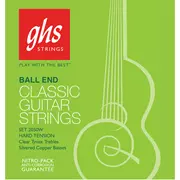 GHS Cordes à guitare classique, Haute tension, Extrémité sphérique