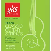 GHS Cordes de guitare classiques, Haute tension, Extrémité droite