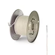 Fil de poussée Vintage Stranded Core - 50 pieds, blanc