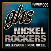 Rockers en nickel pour guitare électrique GHS, Extra Light, 9 - 42