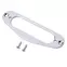 Des cadres pour micro-métal pour les enlèvements à simple bobinage, Strat Pickup micro, chrome Des cadres pour micro-métal pour les enlèvements à simple bobinage, Strat Pickup micro, chrome