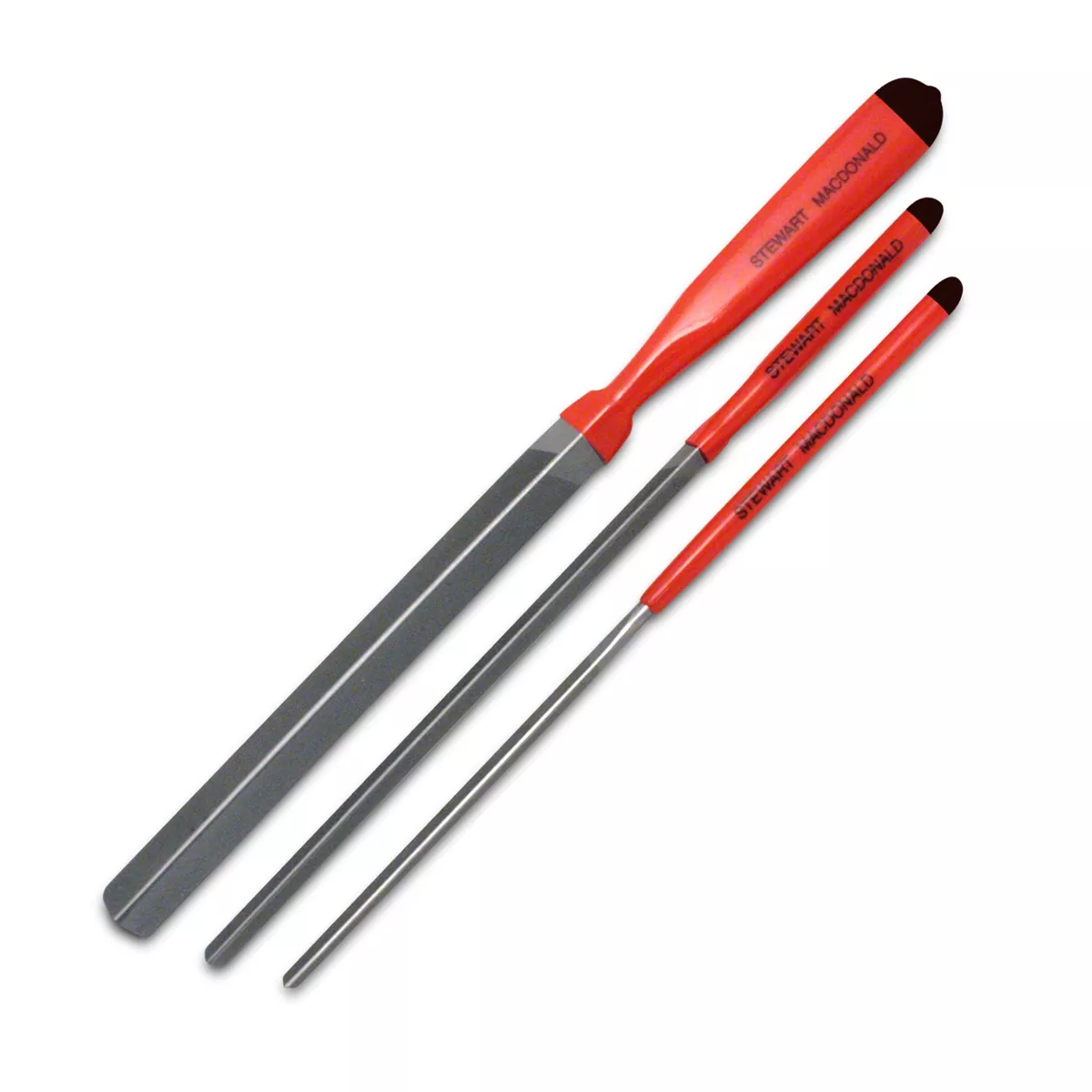 Limes triangulaires d’habillage des frettes Limes triangulaires d’habillage des frettes