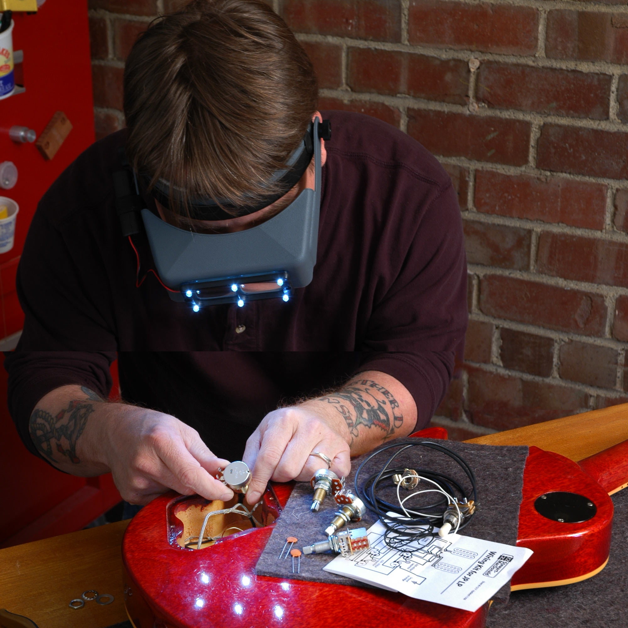 Loupe de bandeau OptiVISOR Loupe de bandeau OptiVISOR