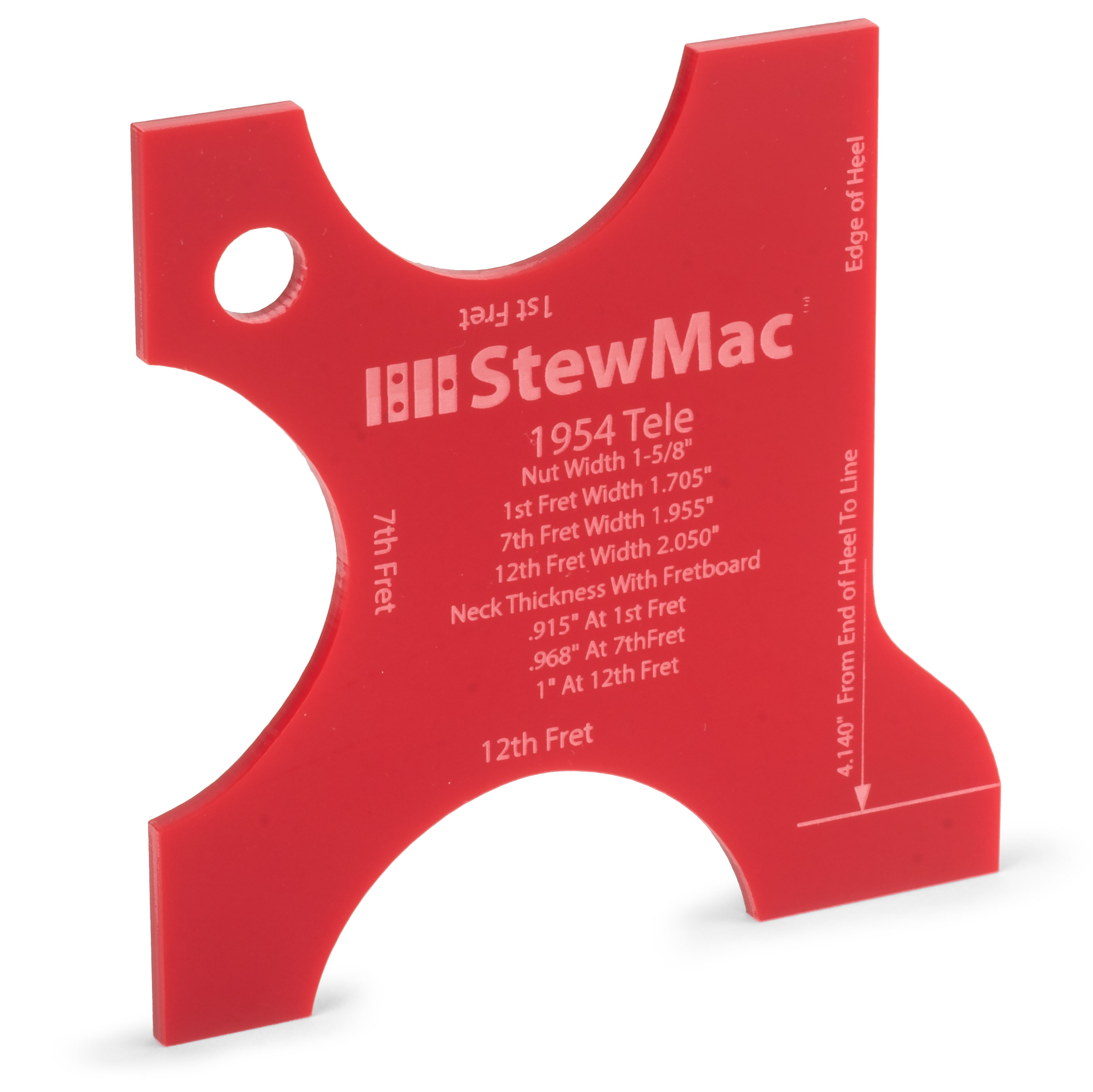 Gabarits de mise en forme du cou pour guitare électrique Gabarits de mise en forme du cou pour guitare électrique