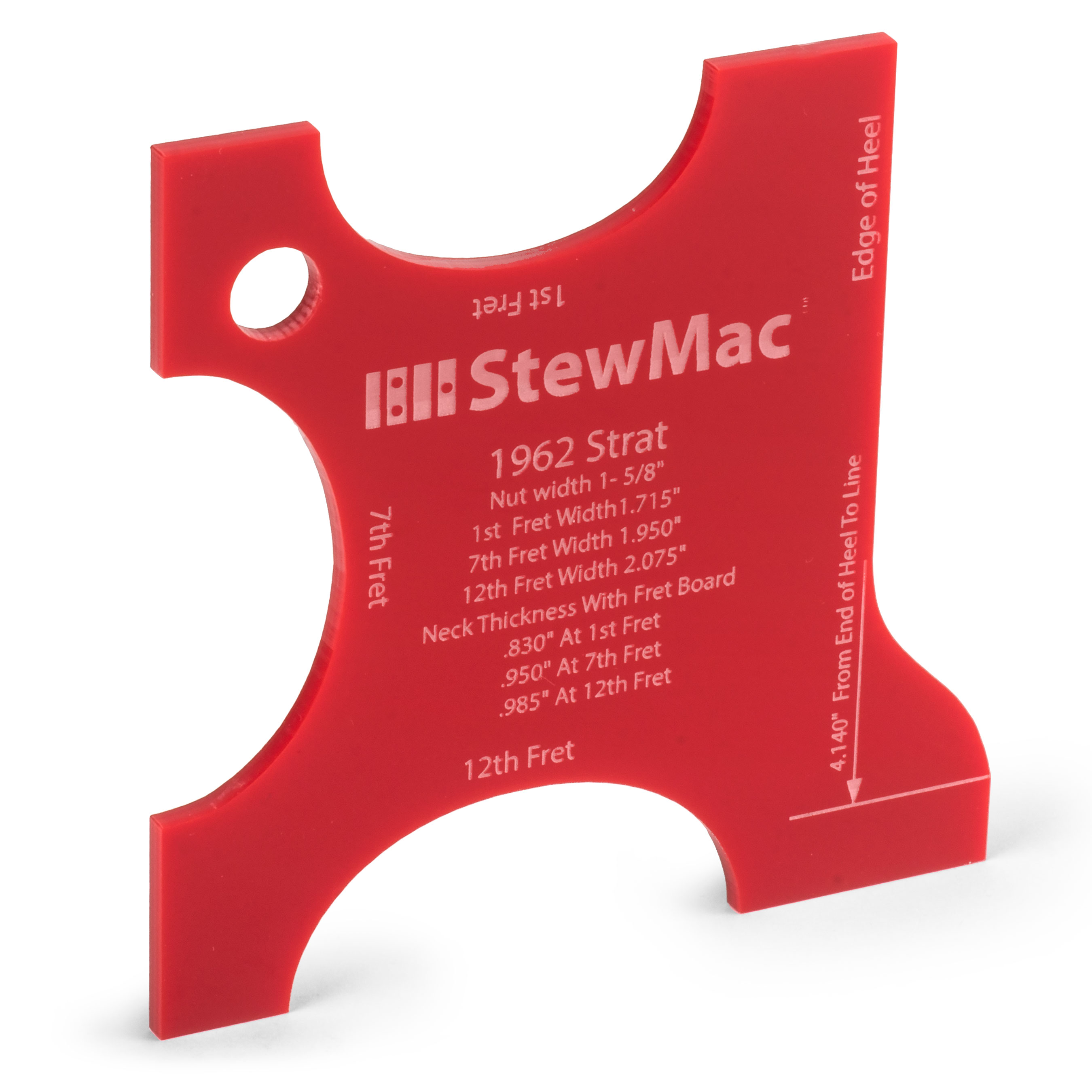 Gabarits de mise en forme du cou pour guitare électrique Gabarits de mise en forme du cou pour guitare électrique