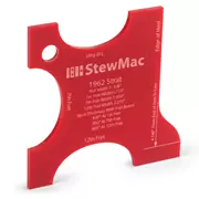 Gabarits de mise en forme du cou pour guitare électrique, 1962 Strat