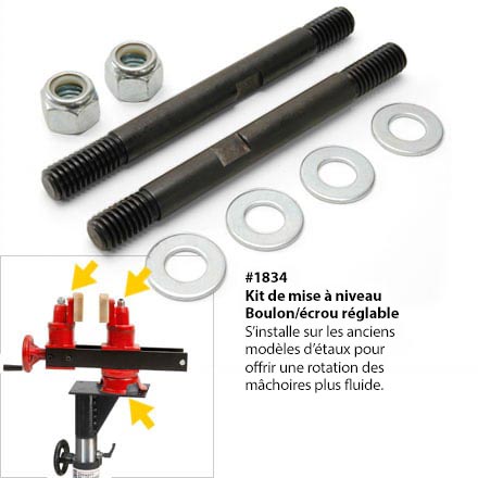 Pièces de rechange de l’étau de réparation de la guitare