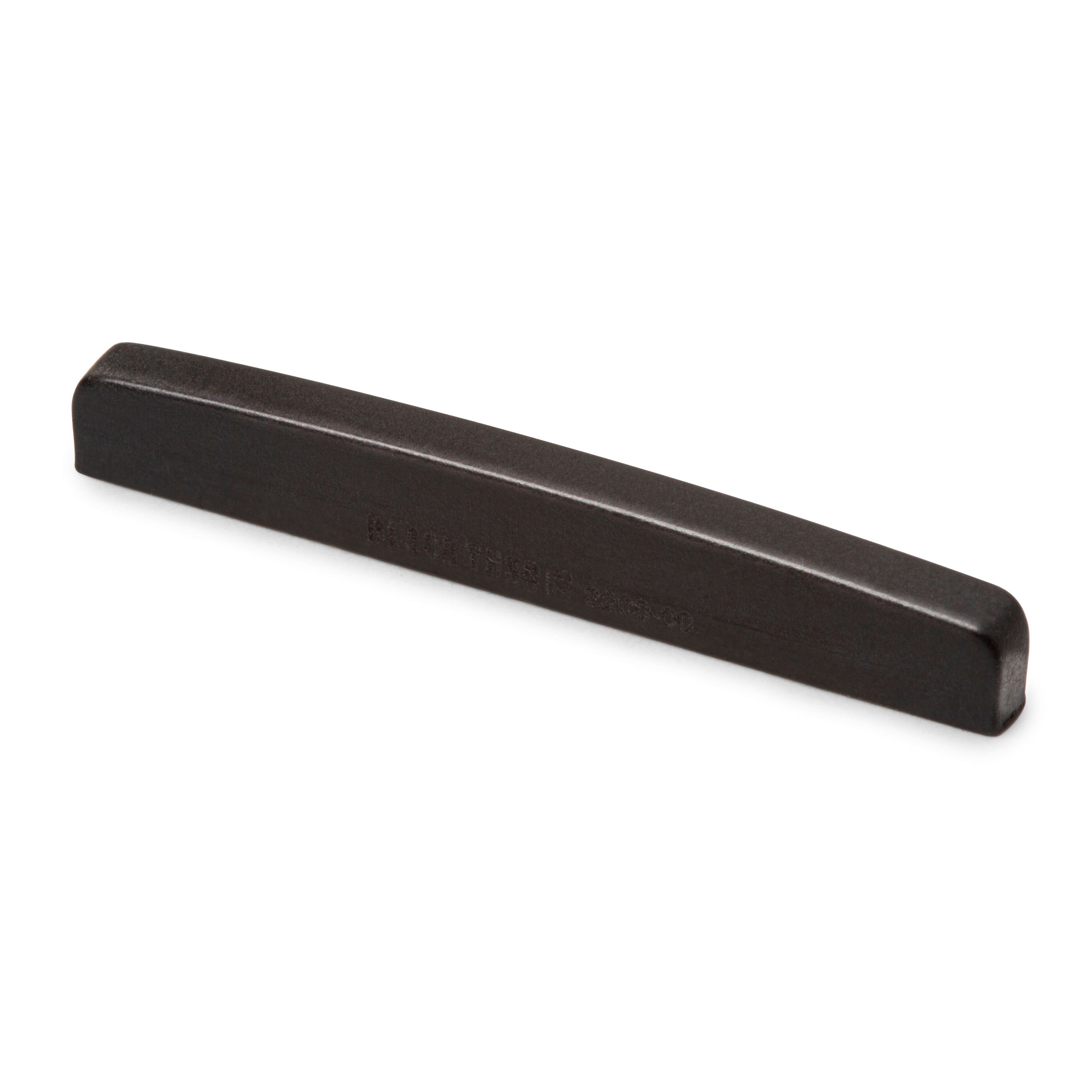 Graph Tech Black TUSQ XL Nuts, For Fender, unslotted, top radius, flat bottom