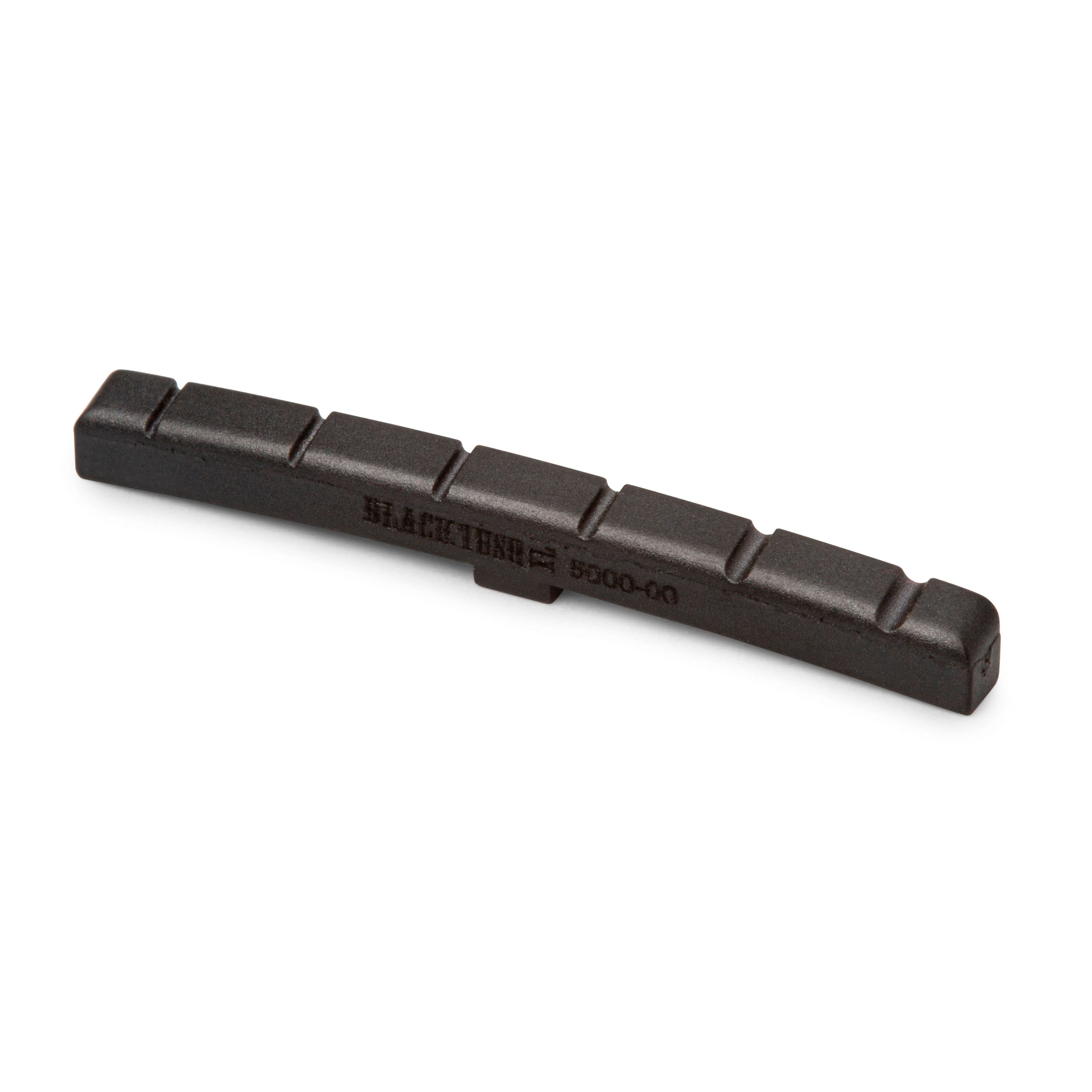 Graph Tech Black TUSQ XL Nuts, For Fender, slotted, top and bottom radius