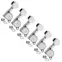 Tuners 6-In-Line à bouton de style Gotoh Schaller, chrome Tuners 6-In-Line à bouton de style Gotoh Schaller, chrome