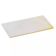 Blanc incrusté de perles, nacre blanche, 1