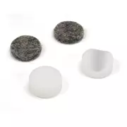 Cauls de fixation pour trou de son, jeu de 4 (2 cauls plats et 2 cauls rainurés)