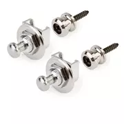 Serrures de sangle à Grover Quick-release, nickel, lot de 2