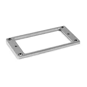 Humbucker cadres pour micro-bodies plats, chrome, bas fuselé
