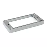 Humbucker cadres pour micro pour corps plats, chrome, coniques