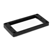 Humbucker cadres pour micro pour corps plats, noirs, effilés