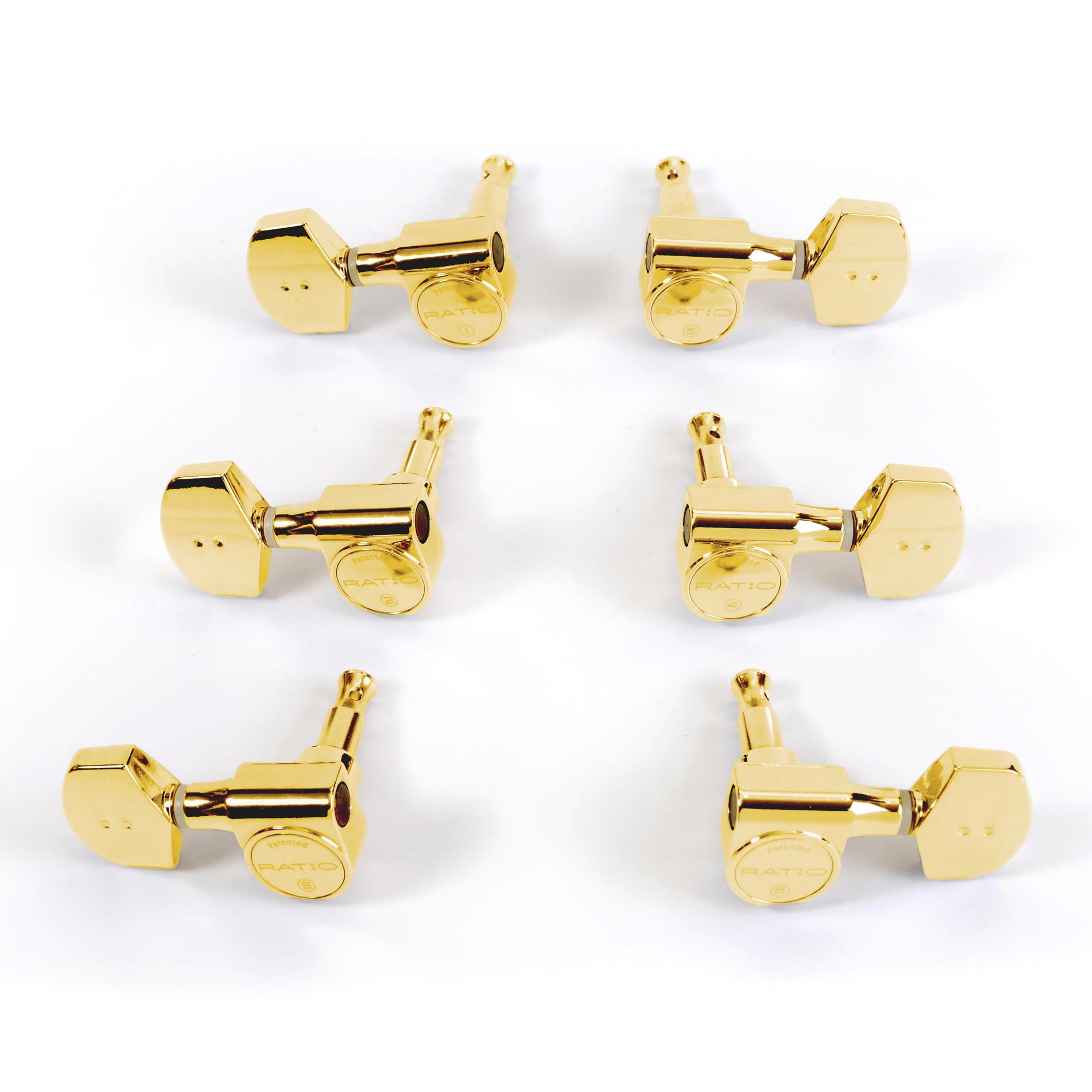 3,3 mécaniques Ratio Graph Tech pour guitares acoustiques