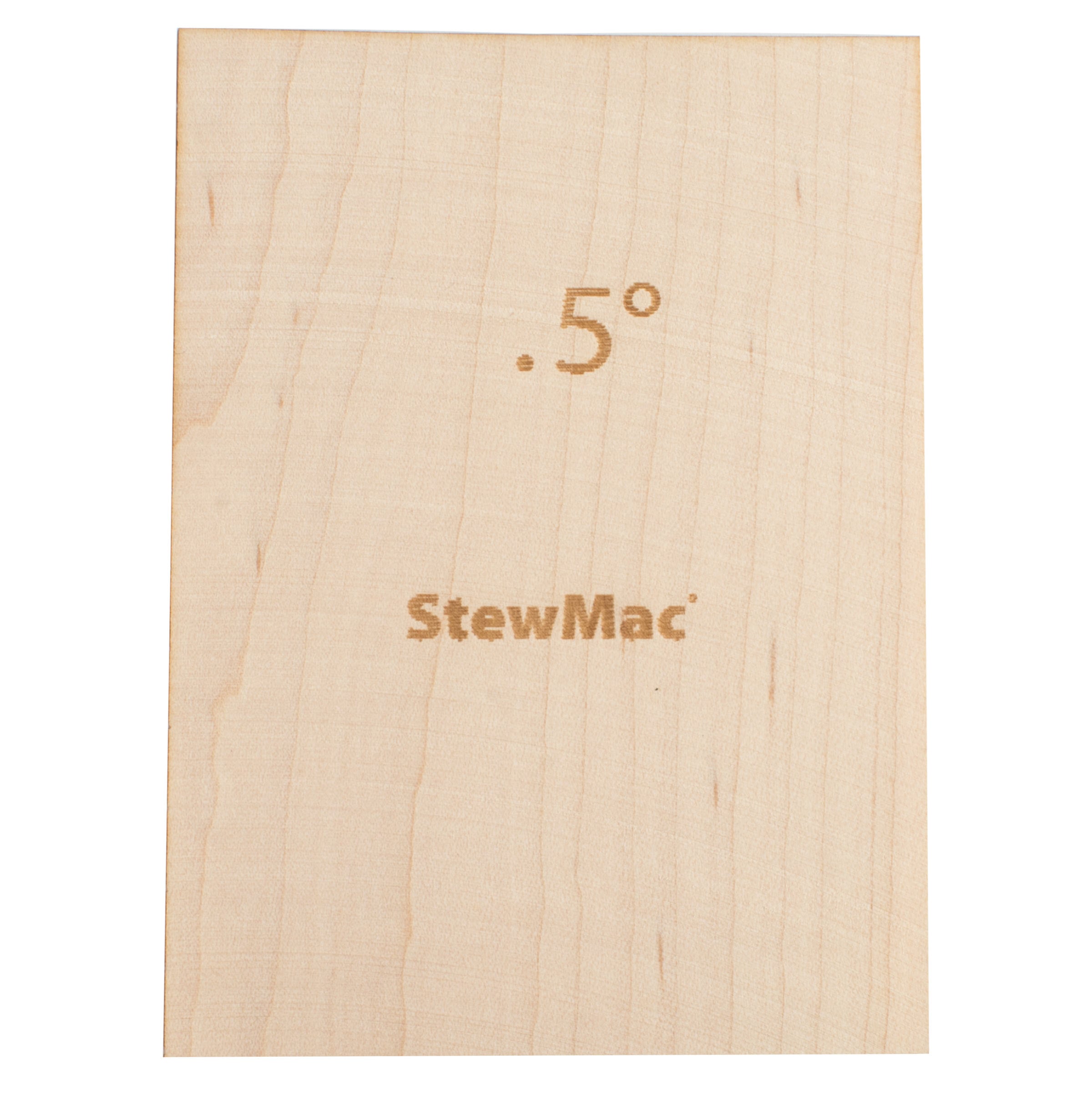 StewMac Neck Shims for Bass, Blank, 0.50 degree