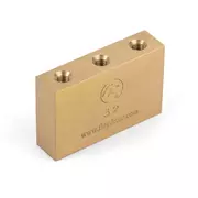 Bloc trémolo en laiton gras Floyd Rose Original, 32 mm - Pour bridges profondément encastrés et Floyd Rose Pro