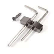 Porte-clé Allen Floyd Rose PRG, nickel noir