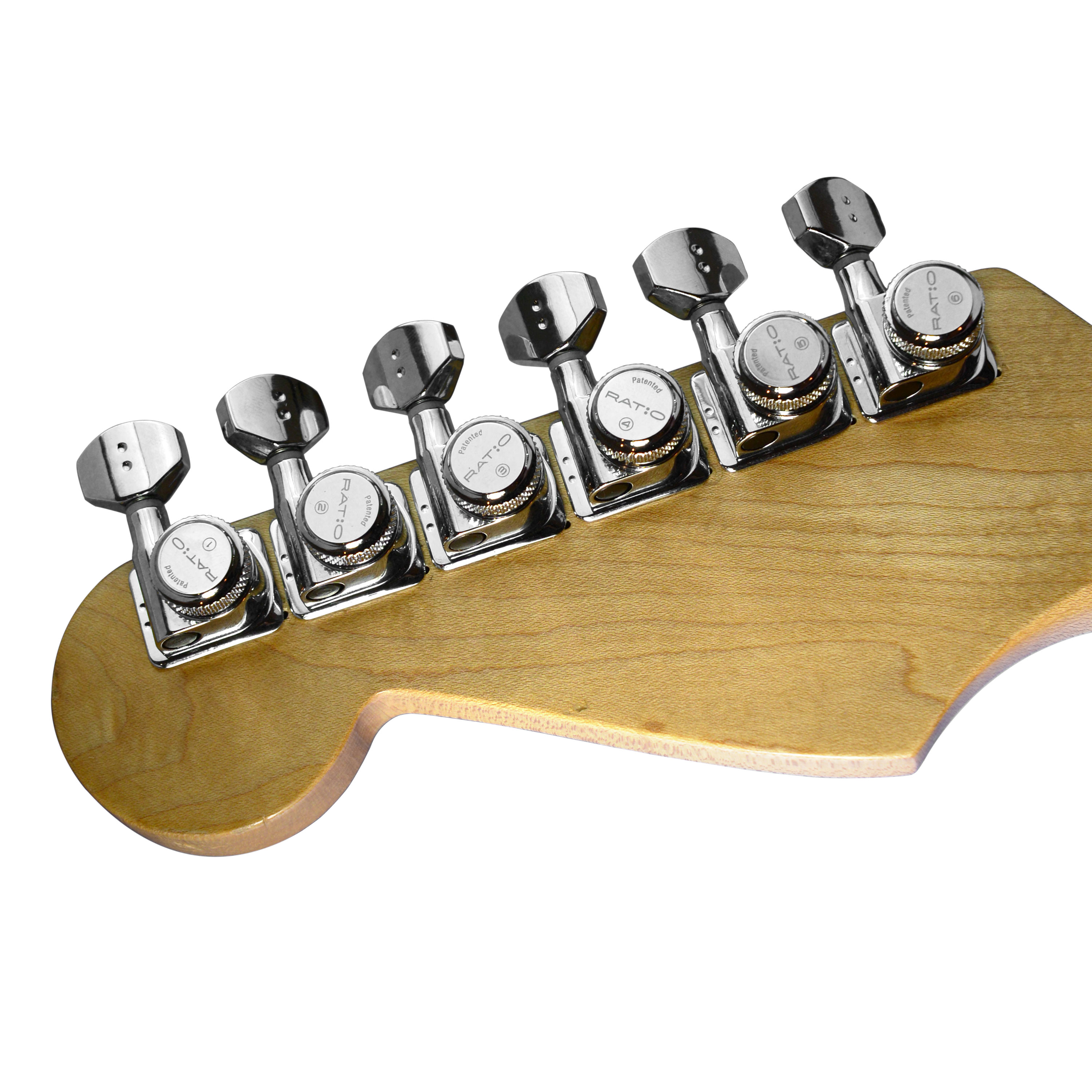 6 mécaniques bloquantes Ratio Graph Tech en ligne pour guitares électriques
