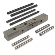 gabarit de perçage pour mécaniques de guitare, 3 en ligne