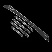 Gabarits de guitare Benedetto Archtop, ensemble d’arcade arrière