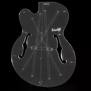 Gabarits de guitare Benedetto Archtop, Corps