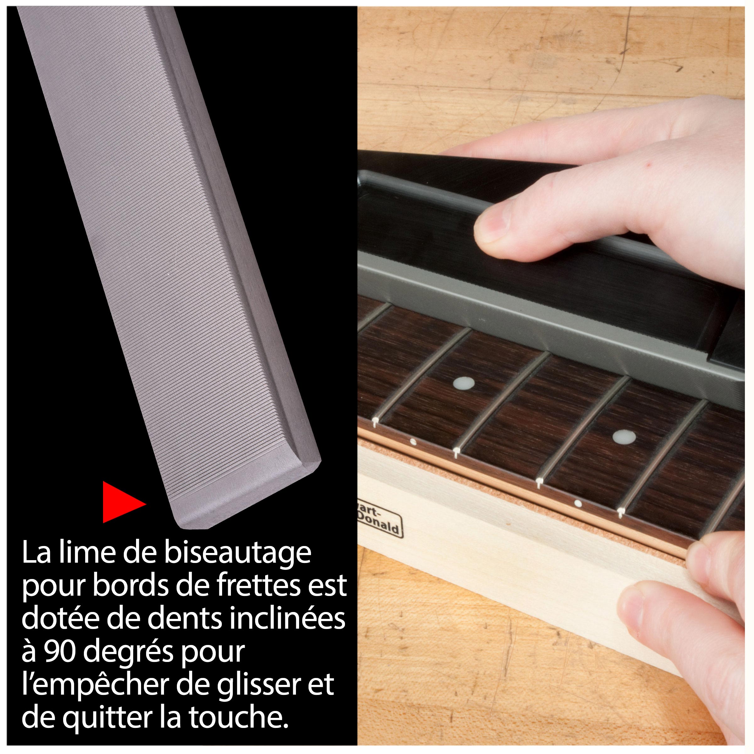 Système de limes de nivelage à fixation rapide