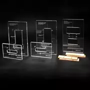 Modèles de routage Tremolo, jeu de 3