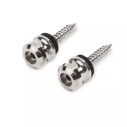 Boutons de sangle Schaller pour S-Locks, Nickel, Jeu de 2