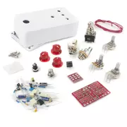 StewMac Screamer, pédale en kit, avec boîtier blanc