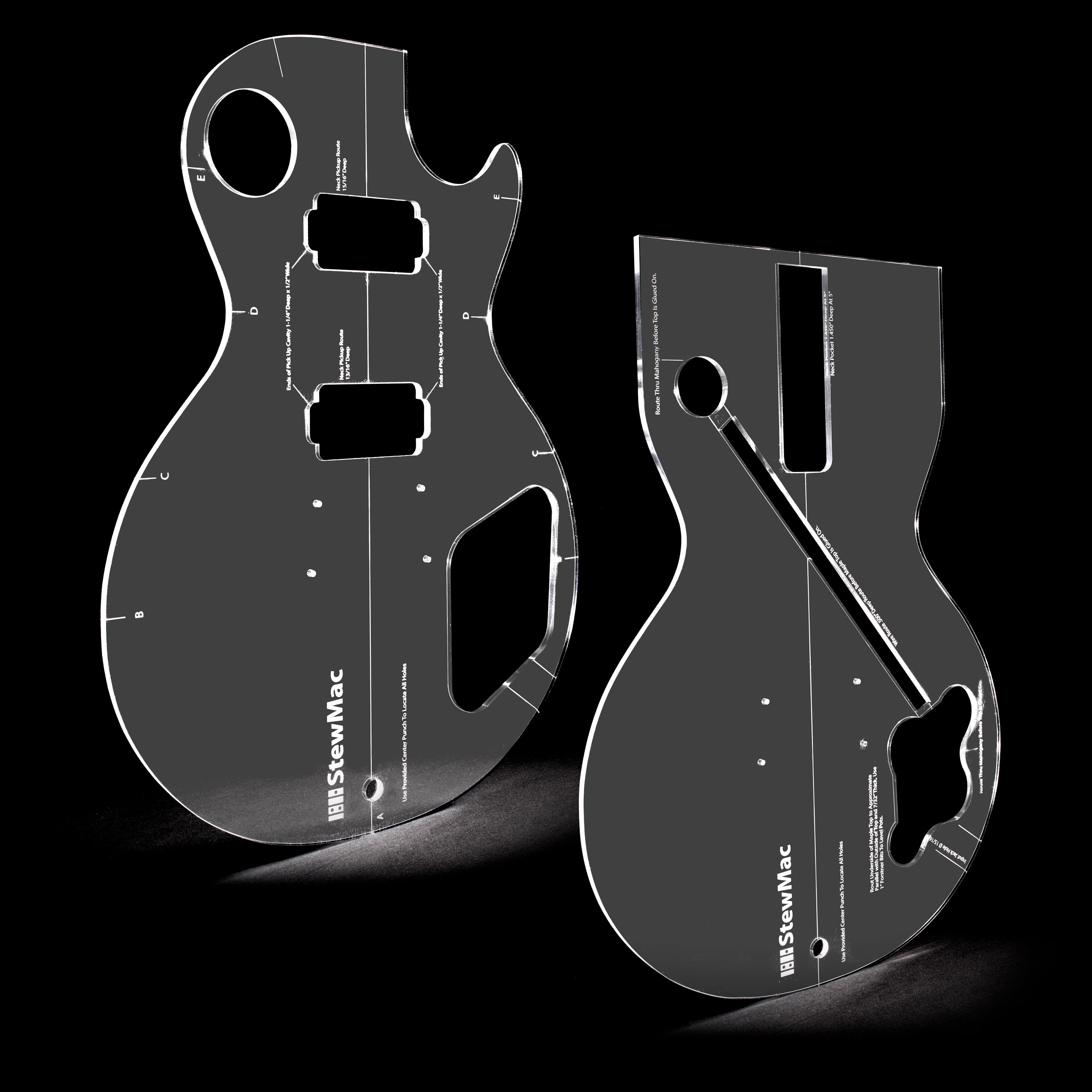 Modèle de routage pour '59 Les Paul®, Body Set