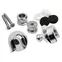 Boutons et verrous de sangle Fender Elite, chrome Boutons et verrous de sangle Fender Elite, chrome