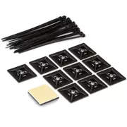 Accessoires pour cartes de pédales personnalisées d'Emerson, Ziptie et pack de montage de câbles