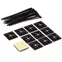 Accessoires pour cartes de pédales personnalisées d'Emerson, Ziptie et pack de montage de câbles Accessoires pour cartes de pédales personnalisées d'Emerson, Ziptie et pack de montage de câbles
