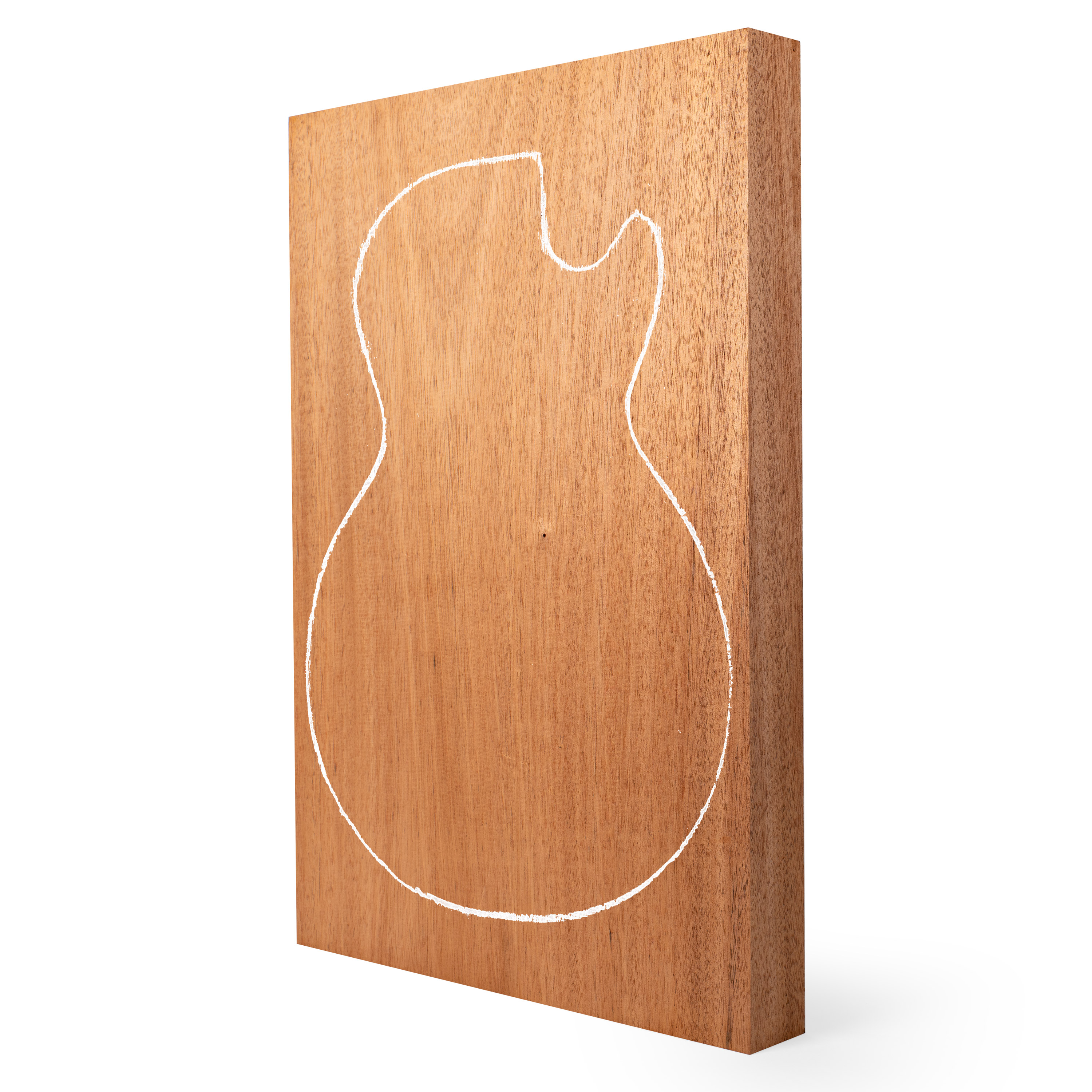 Plaque de corps à peindre en acajou du Honduras Plaque de corps à peindre en acajou du Honduras