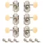 Golden Age Tuners de guitare de restauration 3,3, nickel brillant Golden Age Tuners de guitare de restauration 3,3, nickel brillant