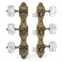 Golden Age Tuners de guitare classiques, laiton relique avec boutons nacrés Golden Age Tuners de guitare classiques, laiton relique avec boutons nacrés