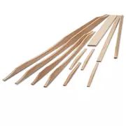 Bretelles en forme de barres de barrage usinées pour guitare J-45, bagues de table d’harmonie