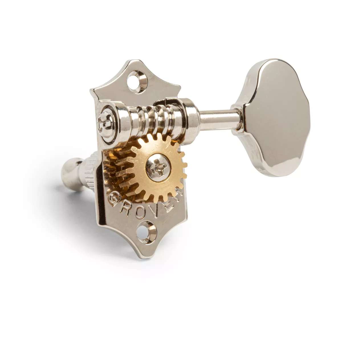 Tuners Ukulélé Grover 18:1 Sta-Tite (série U98 ) avec tiges longues Tuners Ukulélé Grover 18:1 Sta-Tite (série U98 ) avec tiges longues