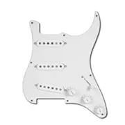 Pickguards pré-câblés Golden Age, Blanc