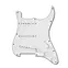 Golden Age Pickguards précâblés, Blanc / noir / blanc Golden Age Pickguards précâblés, Blanc / noir / blanc
