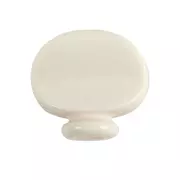 Boutons mécaniques Banjo, plastique crème