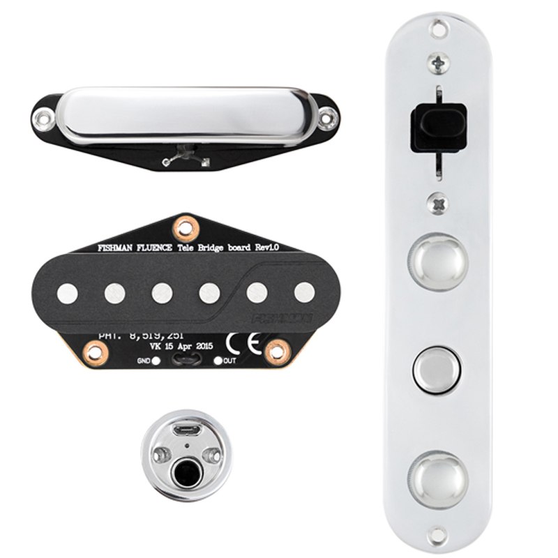 Ensemble Telecaster Fluence gristle de Fishman Greg Koch