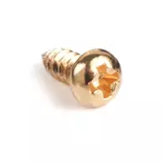 vis pour mécaniques pour têtes de chevilles fendues, Phillips, dorées