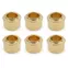 Bague Tuner de conversion 3/8", ronde, dorée, jeu de 6 Bague Tuner de conversion 3/8", ronde, dorée, jeu de 6