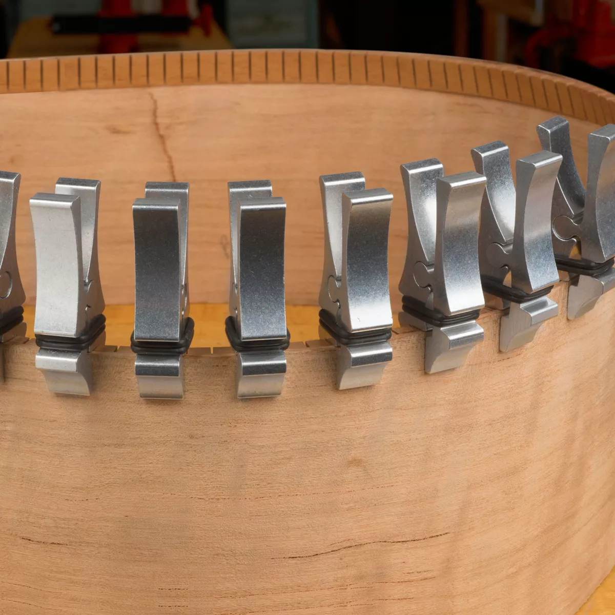 Pinces pour contre-éclisses rainurées - Paquet de 10 Pinces pour contre-éclisses rainurées - Paquet de 10