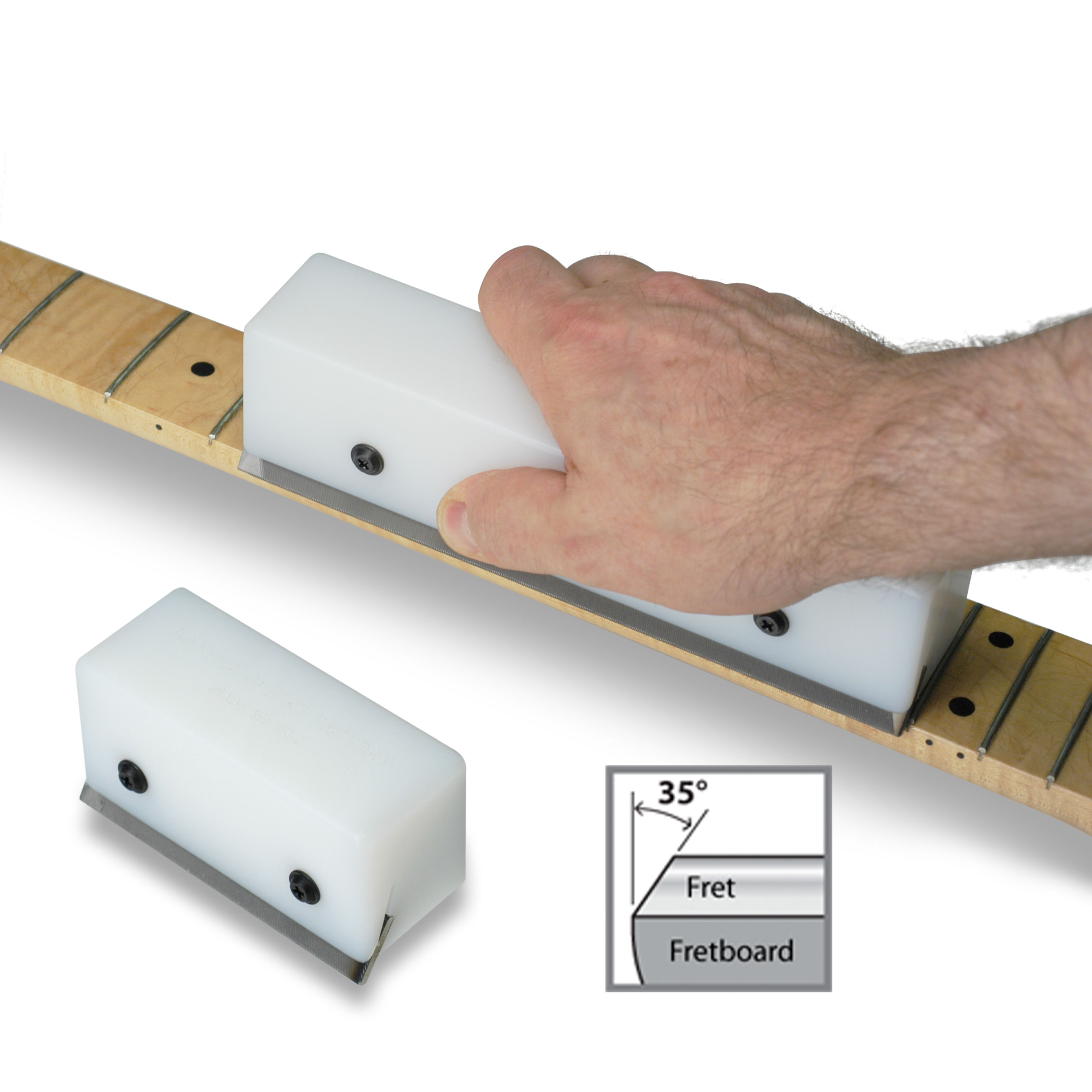 Lime de biseautage des frettes Lime de biseautage des frettes